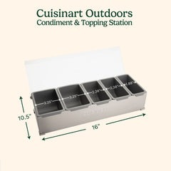 Condiment & Topping Station