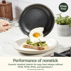 FusionElite+™ Nonstick Tri-Ply Stainless Steel 10" Skillet