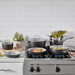11-Pc Color Impressions Ceramic Nonstick Set