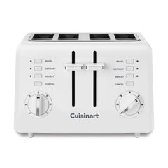 4 Slice Compact Plastic Toaster