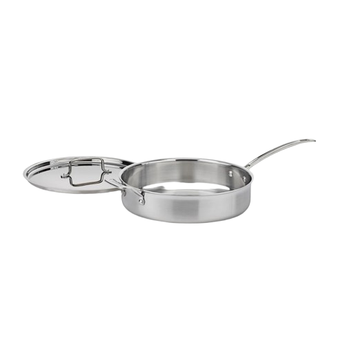 MultiClad Pro Triple Ply Stainless Cookware 5.5 Quart Sauté Pan
